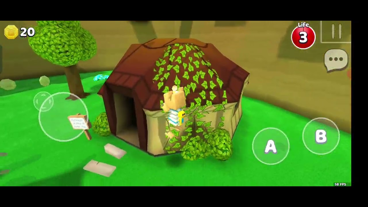 Today we are playing super bear adventure