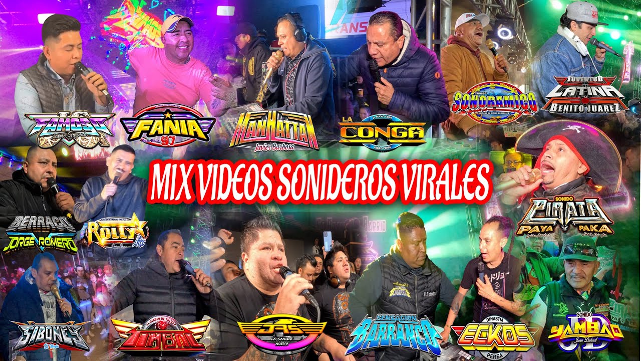 🔴 3 HORAS DE VIDEOS SONIDEROS - LO SONIDEROS MAS VIRALES - LOS MEJORES EXITOS PARA EL 2024