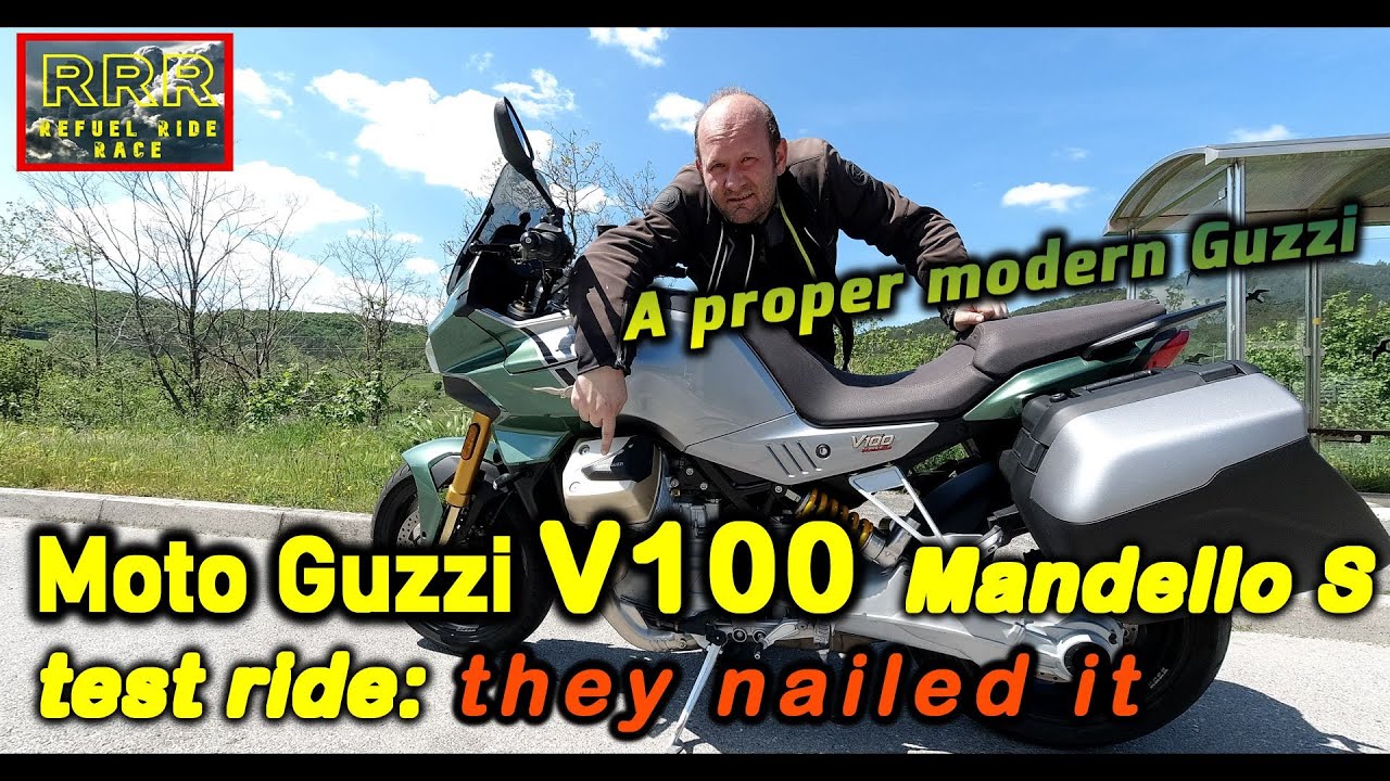 Тест-драйв Moto Guzzi V100 Mandello S: они справились