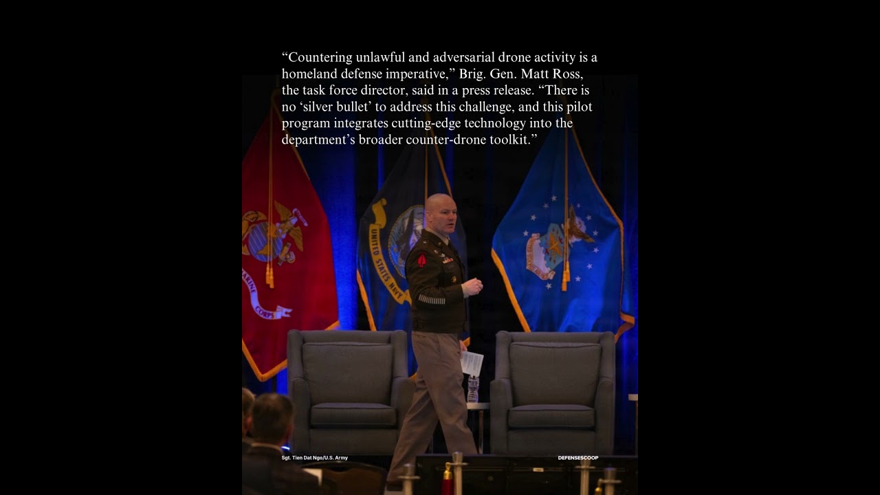 Counter-drone task force announces pilot program to get directed energy systems to 5 installations