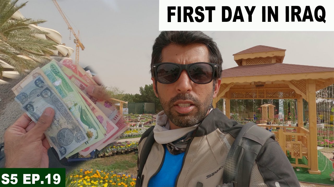 FIRST IMPRESSIONS OF IRAQ 🇮🇶 | S05 EP.19 | PAKISTAN TO SAUDI ARABIA MOTORCYCLE TOUR