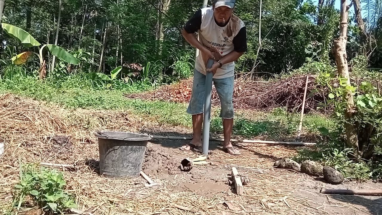 Cara Buat Sumur Bor Manual, Untuk Pompa air Manual