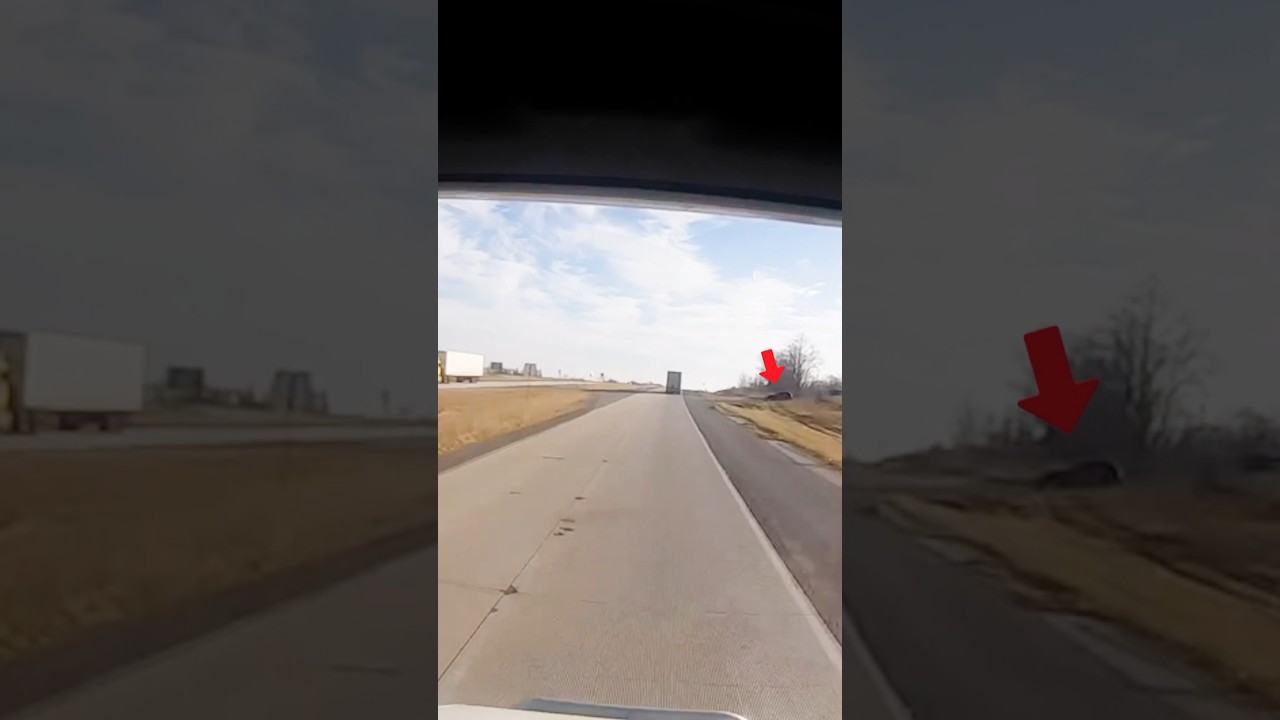 A lesson on how NOT to merge onto the highway.🚫  #shorts