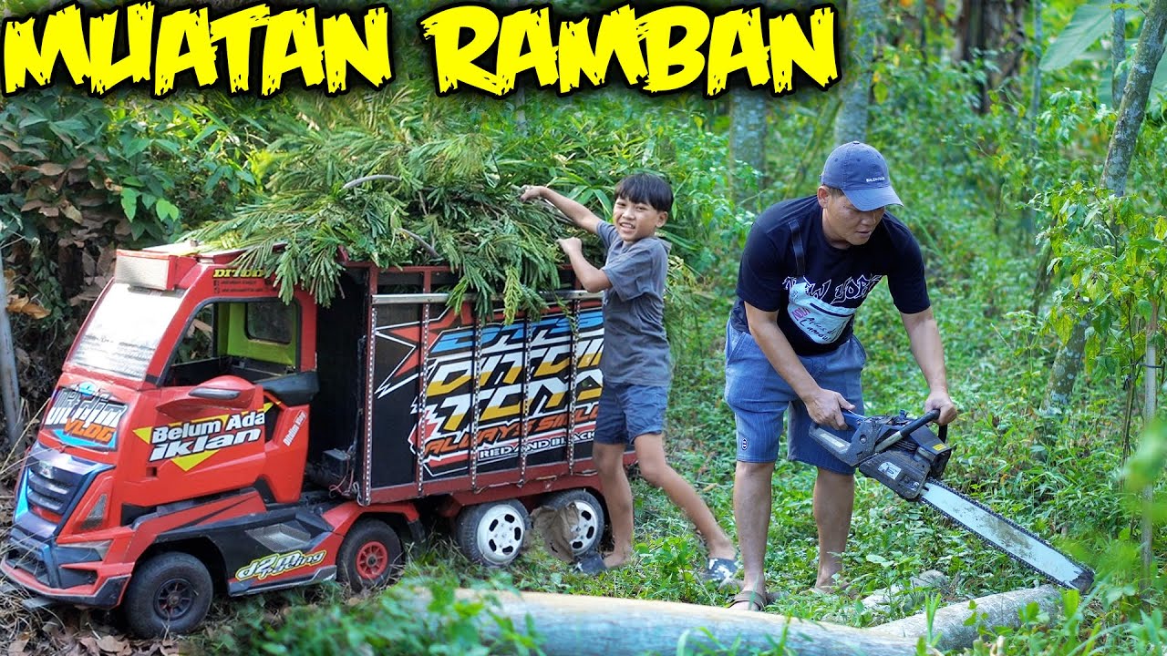 MUATAN RAMBAN!! DIMAS BANTUIN AYAH MUAT..