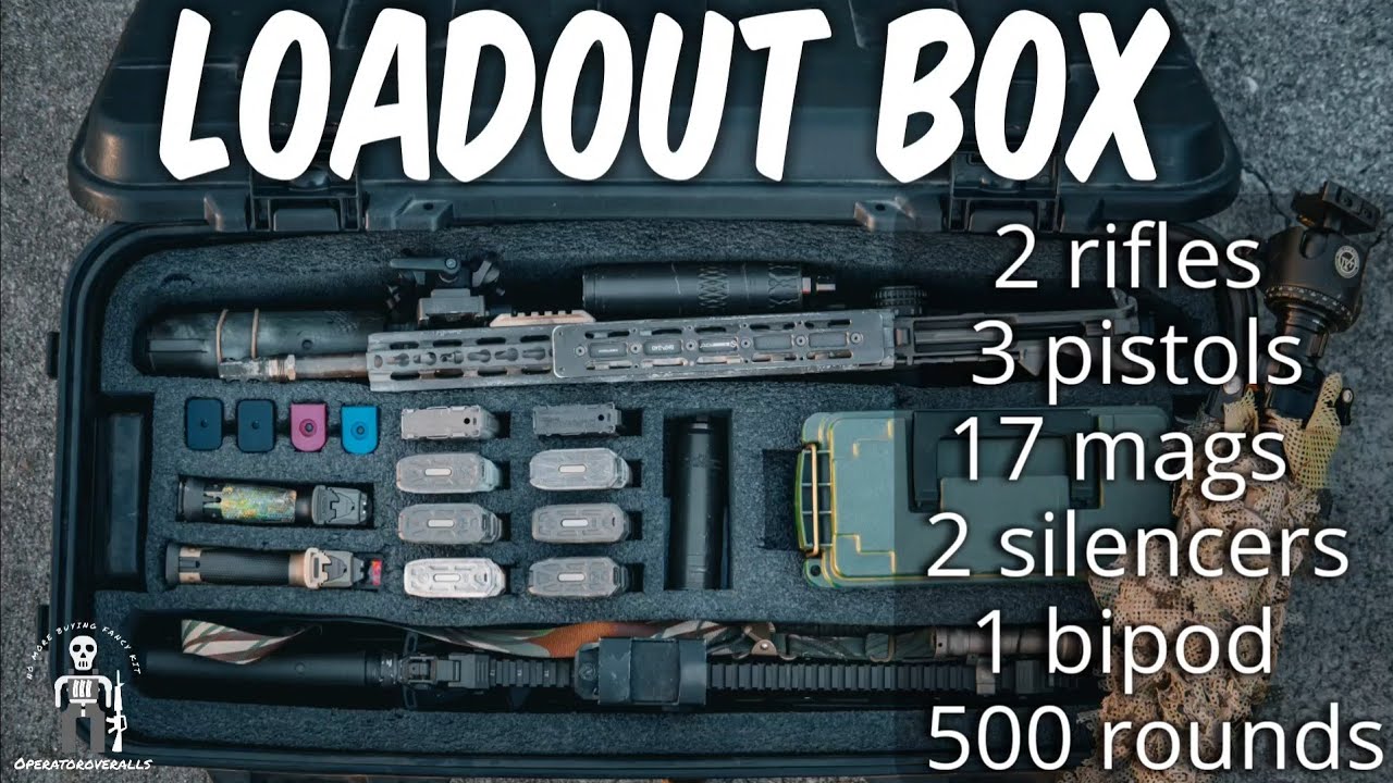 Loadout box for cheap | Plano 108-Qt tote