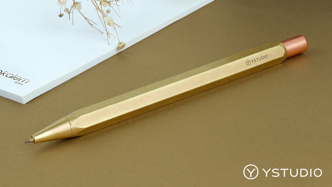 Ystudio Classic Revolve Versatil Kalem Brass