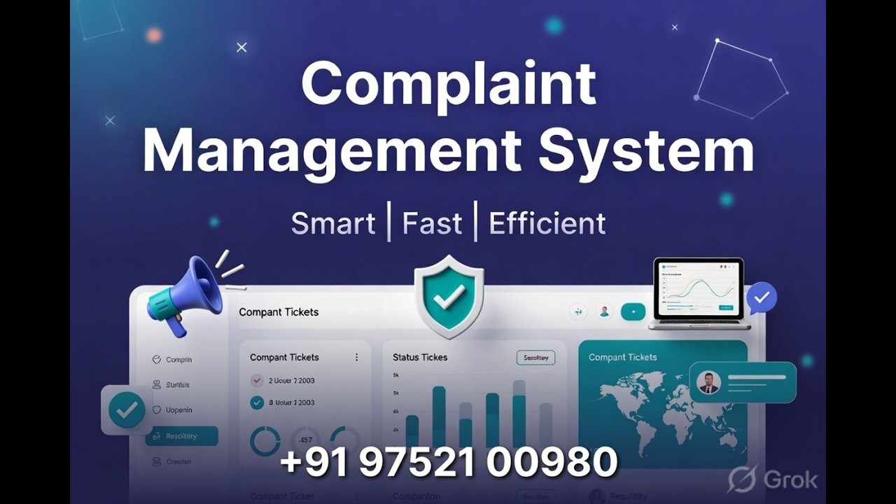 Ultimate Complaint Management System Software | Smart Customer Support & Issue Tracking Platform