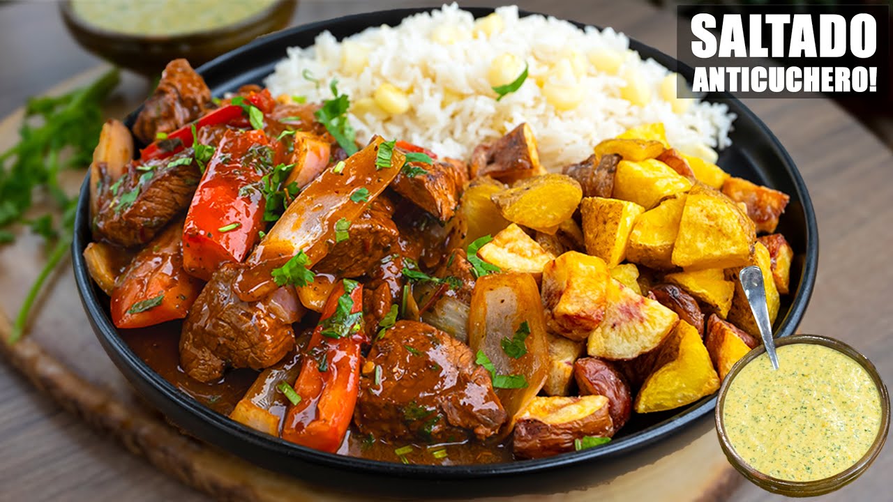 Lomo saltado con sabor a Anticucho peruano, en un toque | Abelca