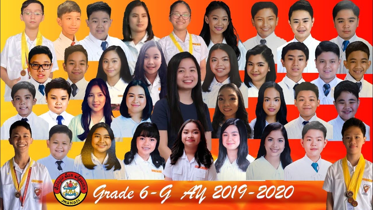 Congratulations 6G CSA Makati (AY 2019-2020)