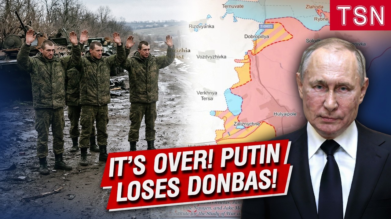 RIGHT NOW! PUTIN ABANDONS DONBAS! UKRAINIAN COUNTERATTACK FORCES RUSSIAN TROOPS TO SURRENDER!