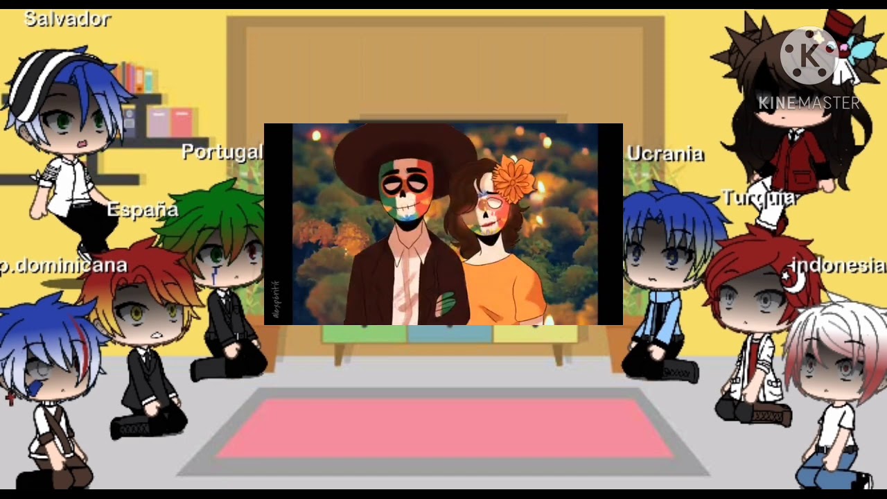 countryhumans reaccionan a memes de México parte 7