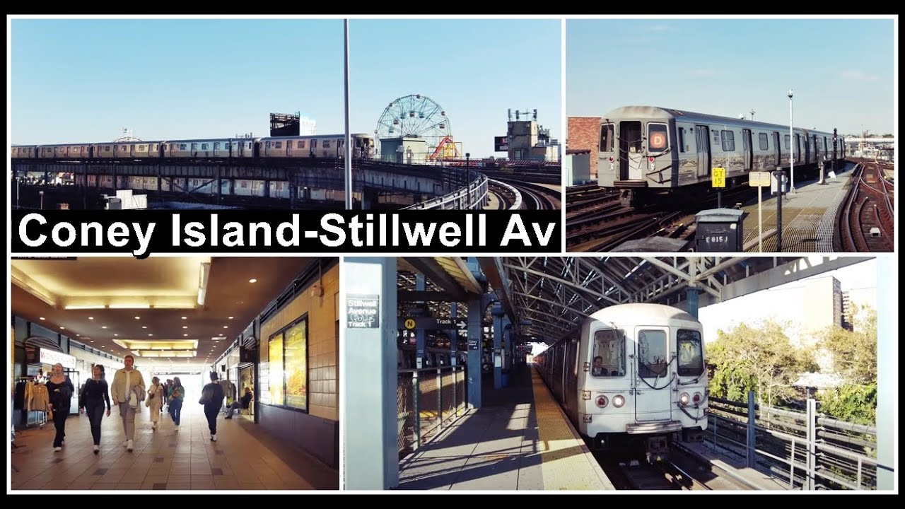 Subway station tour - Coney Island-Stillwell Av - Brooklyn New York City | USA 2023