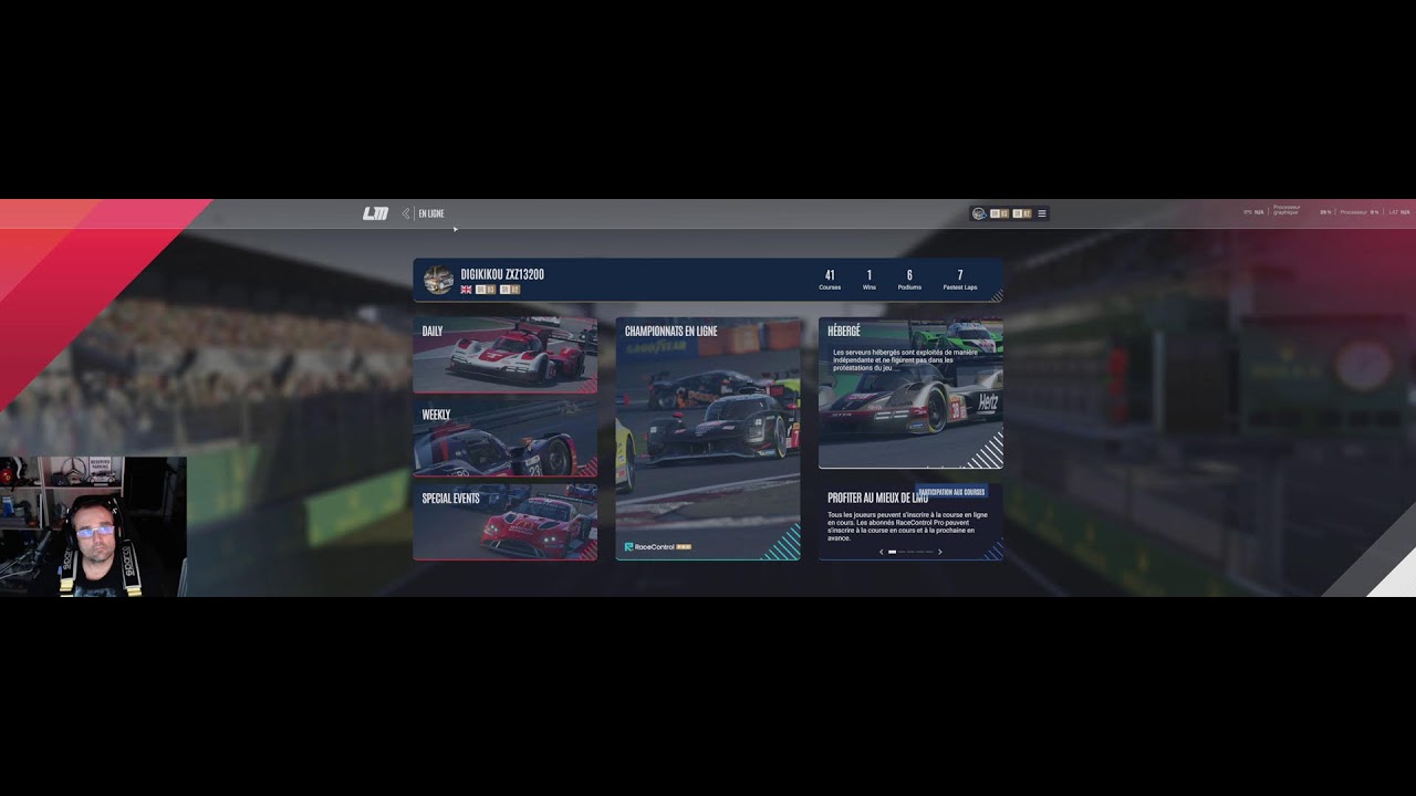 LMU (Le Mans Ultimate). Je suis sous surveillance par le jeu !!!.