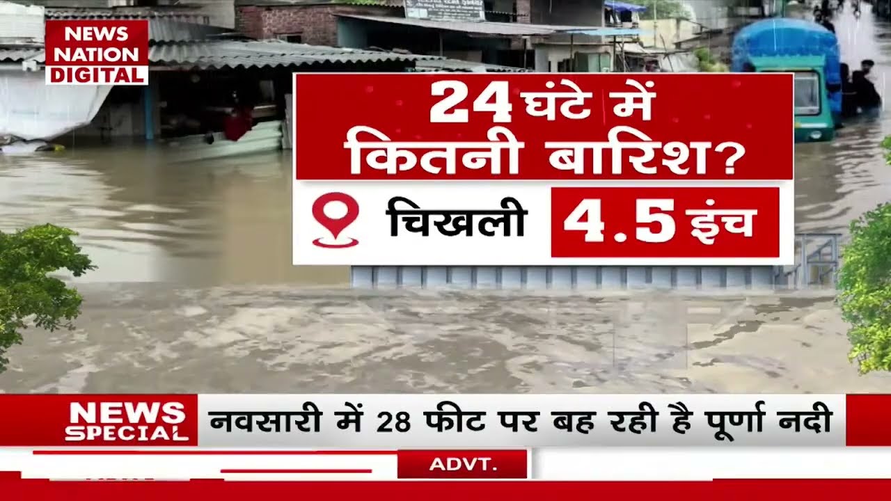 Gujarat Flood Live : Gujarat Weather | Gujarat Rain | Gujarat Flood 2024 | Heavy Rain | Monsoon 2024