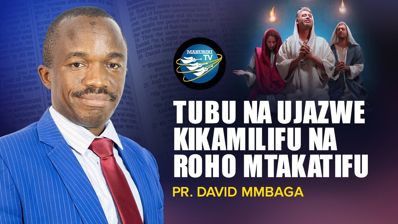 🔴#LIVE: 12.01.2026 |  TUBU NA UJAZWE KIKAMILIFU NAROHO MTAKATIFU | PR. DAVID MMBAGA