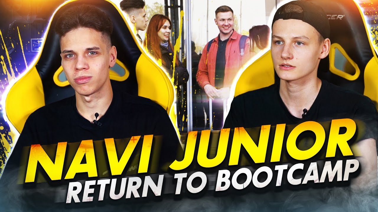 NAVI Junior return to bootcamp.  How did the life change after Esports Camp?