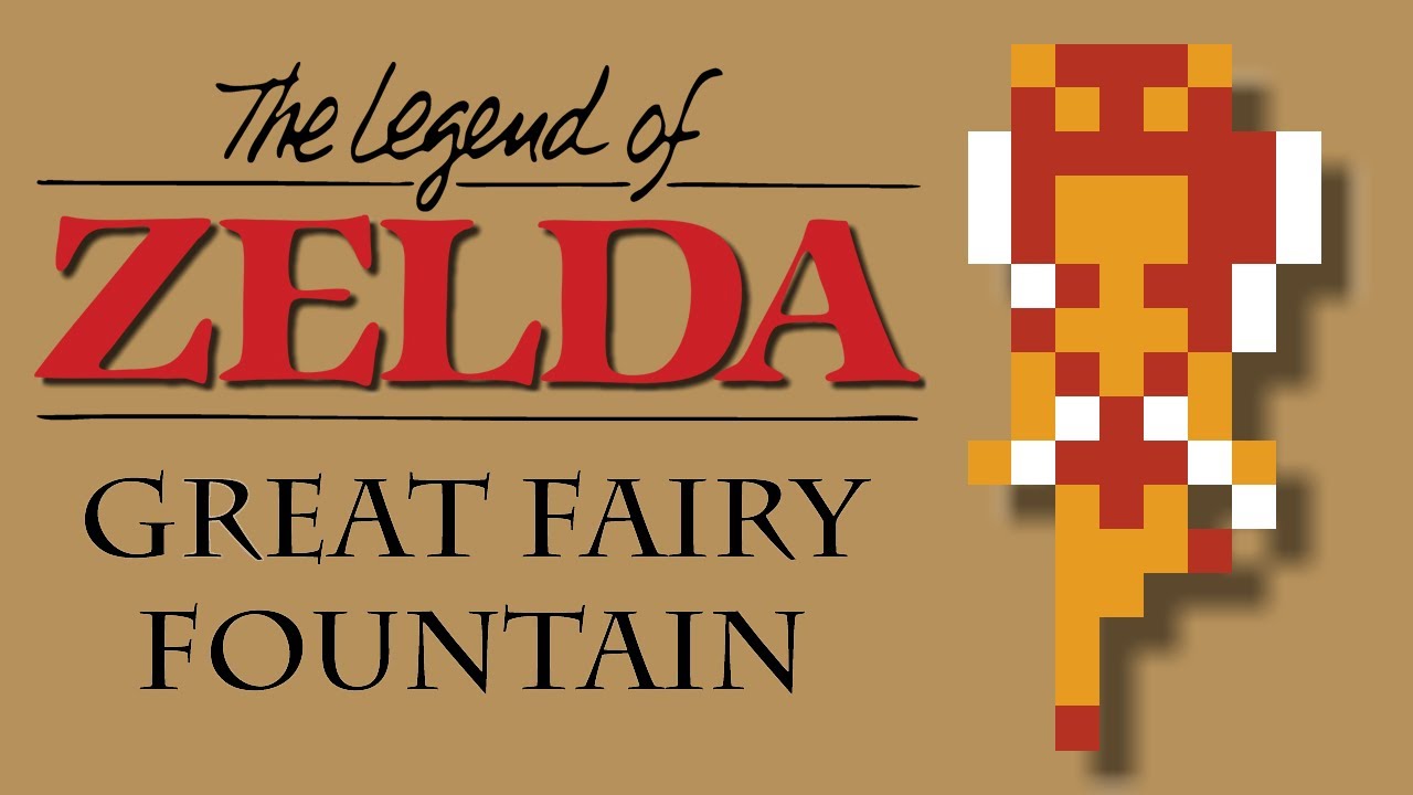 Great Fairy Fountain - Legend of Zelda (NES Style)
