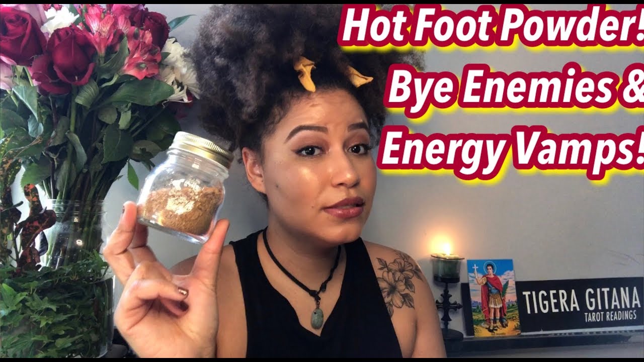 DOLLAR TREE SPELL - Hot Foot Powder! BYE ENEMIES & Energy Vamps!🧛🏽&zwj;♂️💥🧛🏼&zwj;♀️❌
