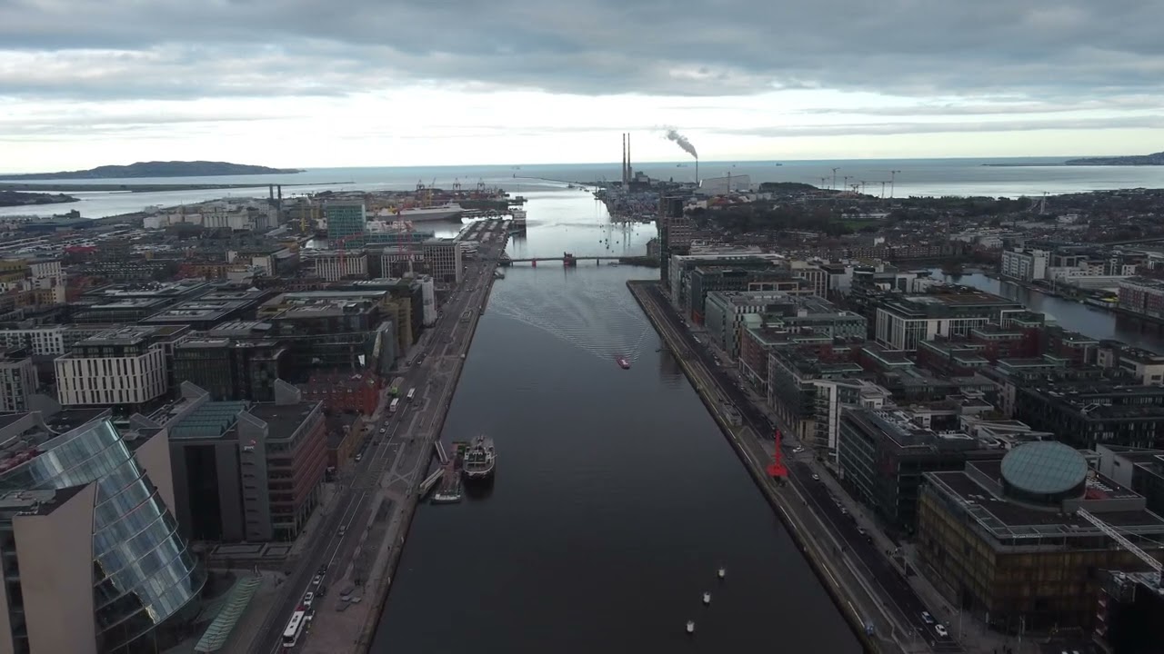 Drone Clips - Dublin City Centre, Co. Dublin, Ireland