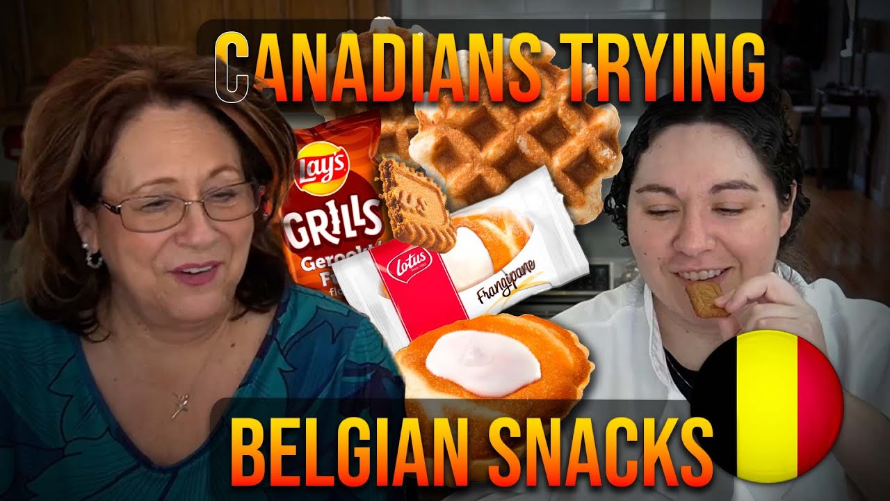 Mom and Daughter Taste Testing Belgium Snacks WOW!