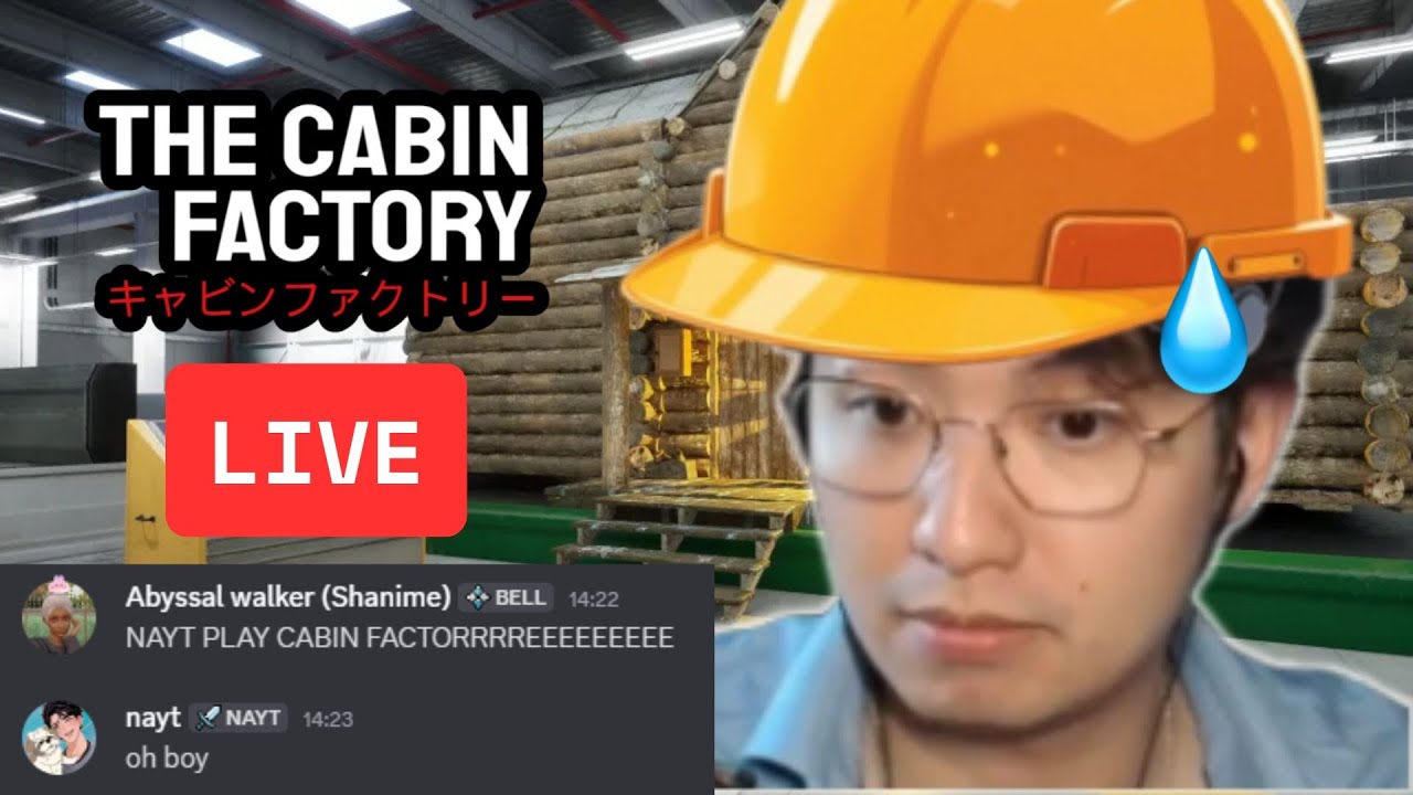 My first day working in a factory - Cabin Factory First Time Playthrough