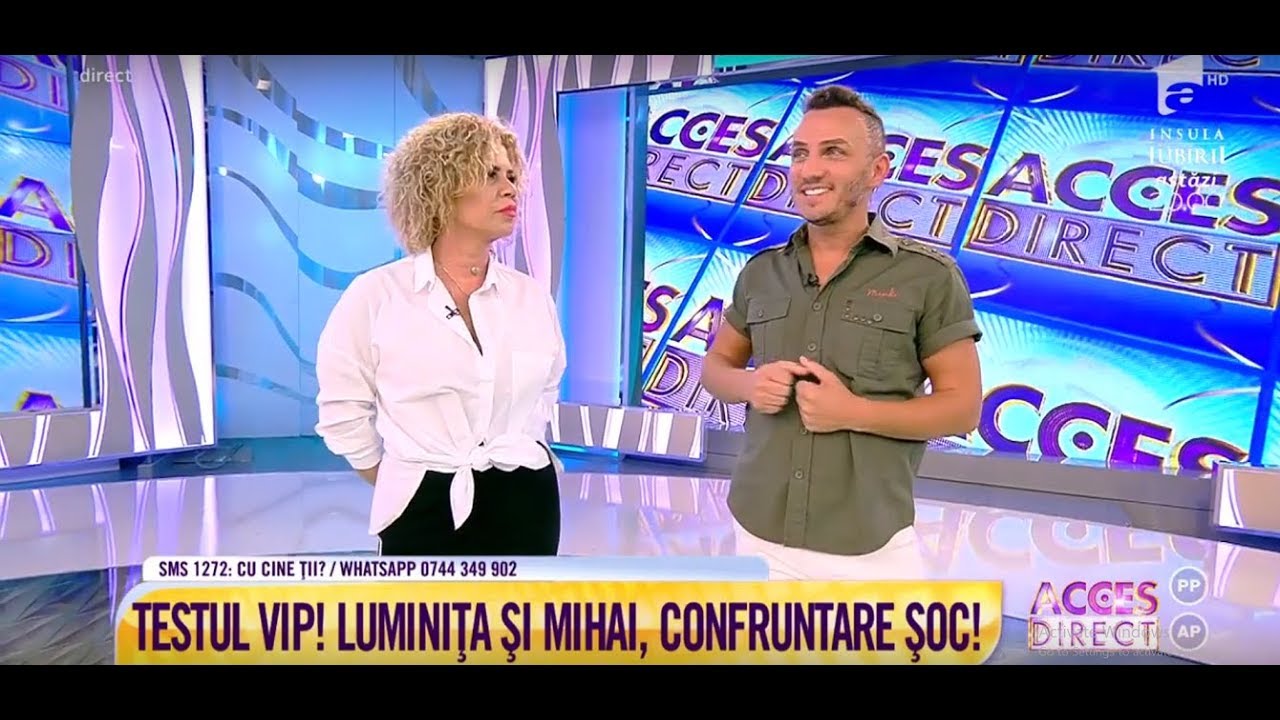 Luminiţa Anghel şi Mihai Trăistariu îşi aruncă vorbe grele la testul celebrităţii!