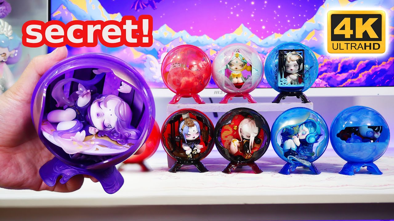 My First Skullpanda Secret!!! POPMART Skullpanda The Mirage Series Full Unboxing Blind boxes 2025 4K