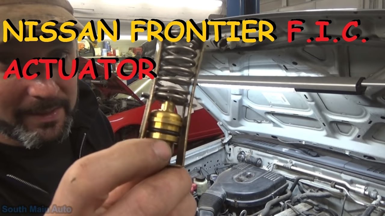 Nissan Frontier - Thermostatic Fast Idle Solenoid (FIC Actuator)
