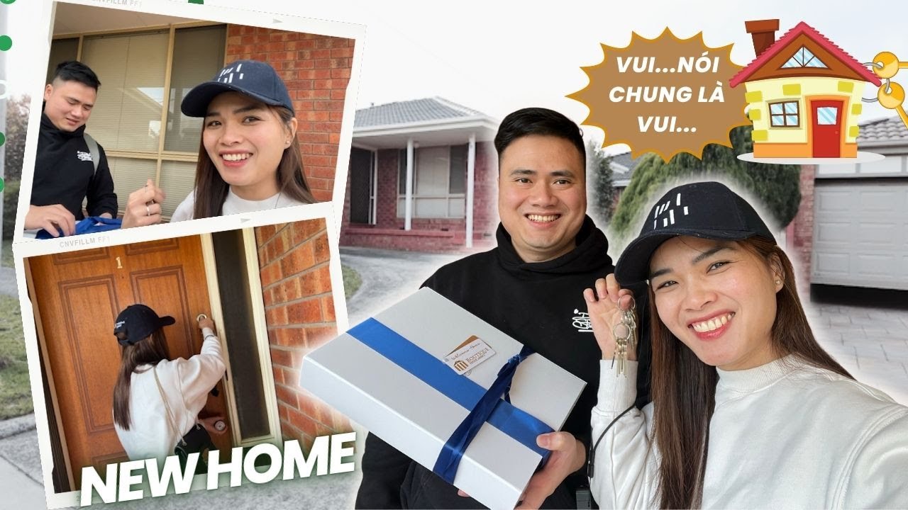Căn nhà đầu tiên ở Úc của tụi mình | Những suy nghĩ, cảm xúc ngày lấy nhà !?