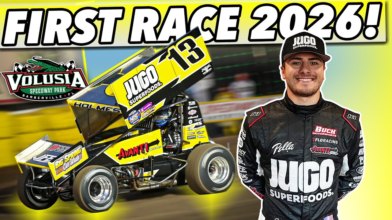 First Race of 2026 At Volusia Speedway Park!