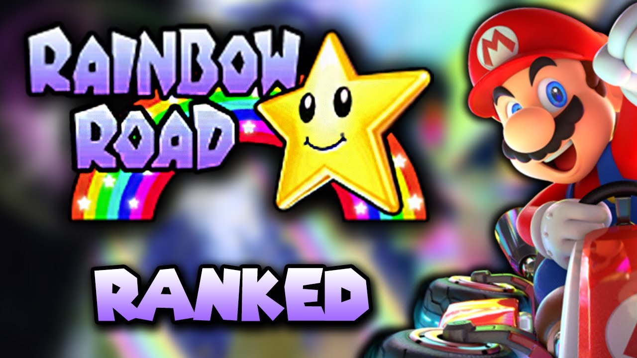 Every Rainbow Road Ranked in Mario Kart