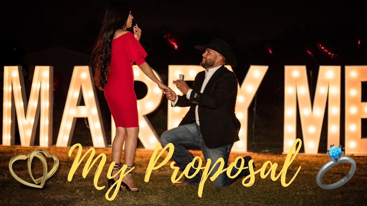Mi propuesta de matrimonio💍