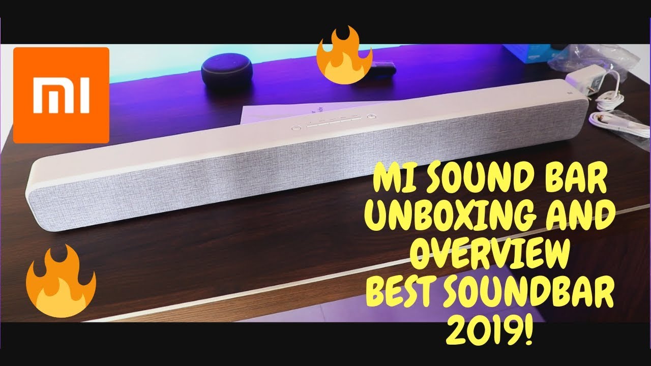 MI SoundBar🔥Unboxing-Live test-Cheapest&Best Soundbar 2019!