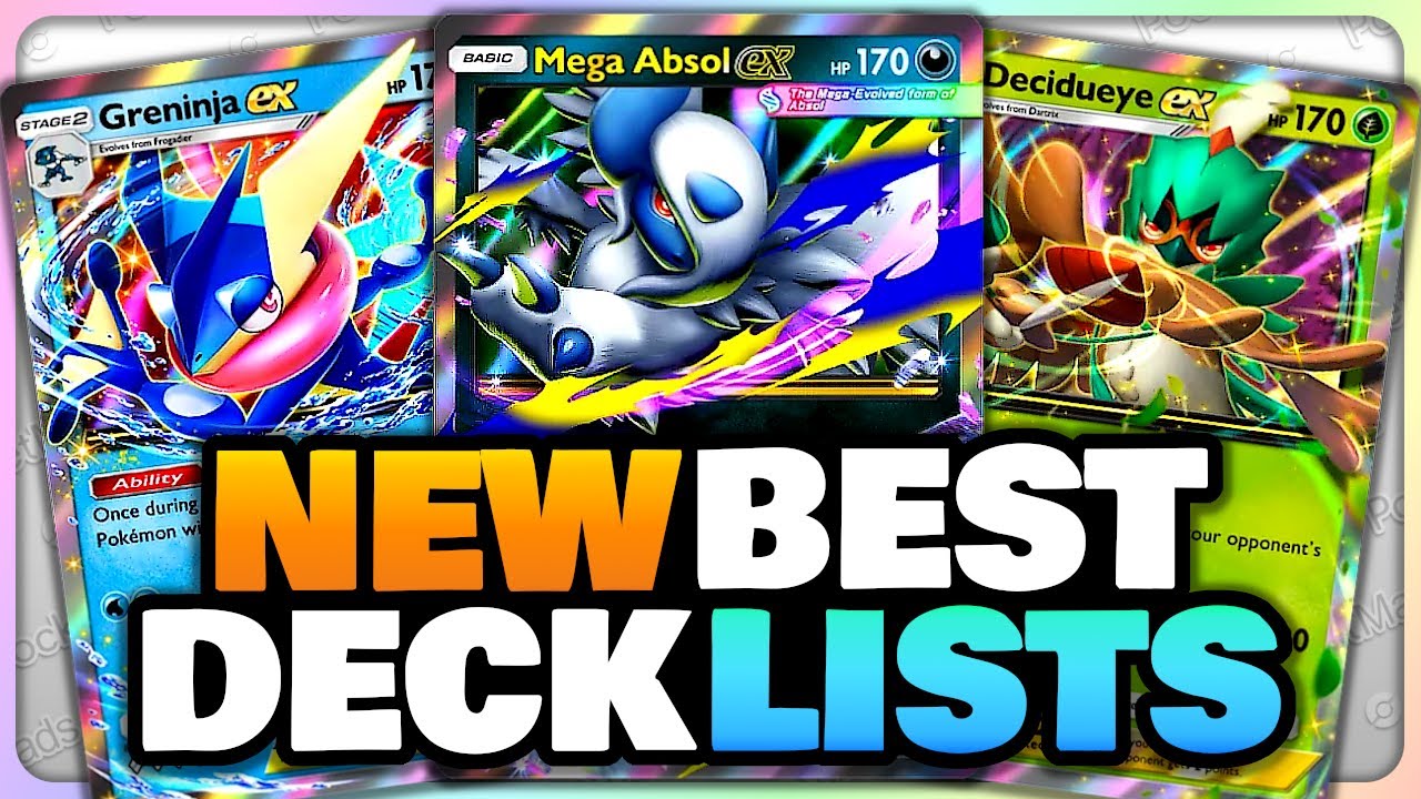 NEW Updated BEST Decks That YOU Should Play!!! | Pokemon TCG Pocket
