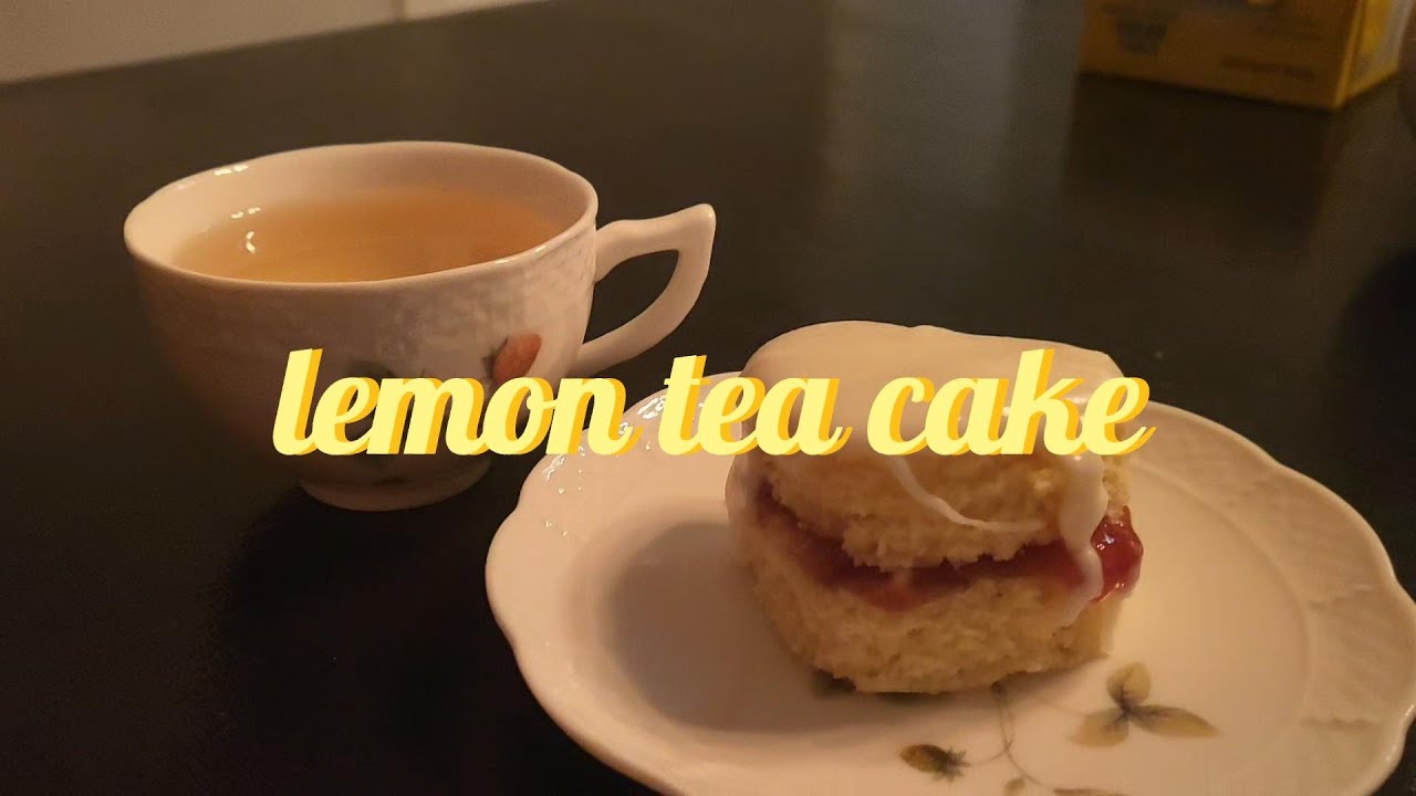 lemon tea cakes