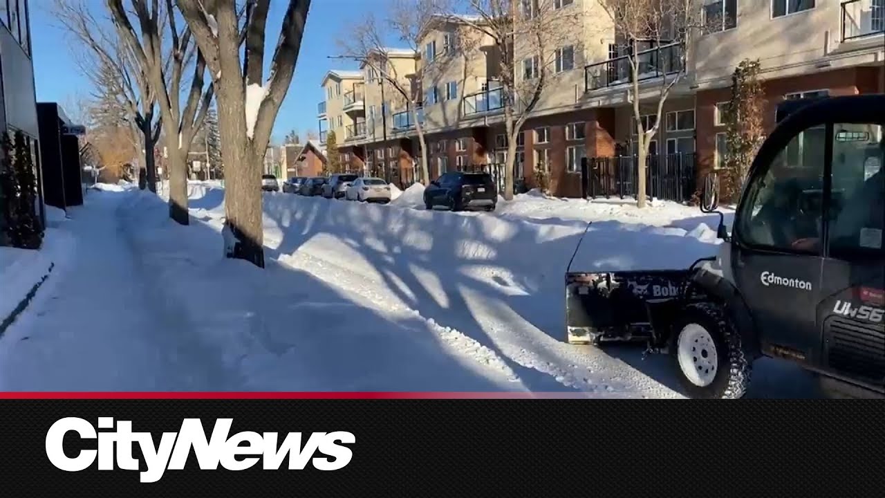 Edmontonians wonder when their street will be cleared of snow