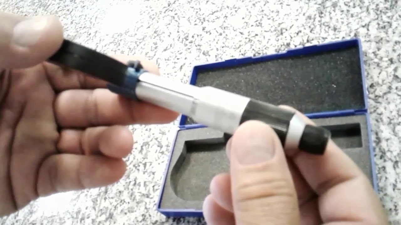 Como limpar e calibrar micrômetro