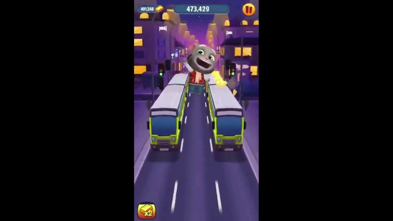🏆 1 Million Gold Bars! 🏆 NEW Talking Tom Gold Run Gameplay In Reversed