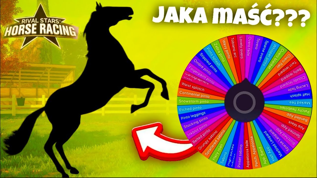 KOŁO FORTUNY DECYDUJE JAKIEGO KONIA TWORZĘ!