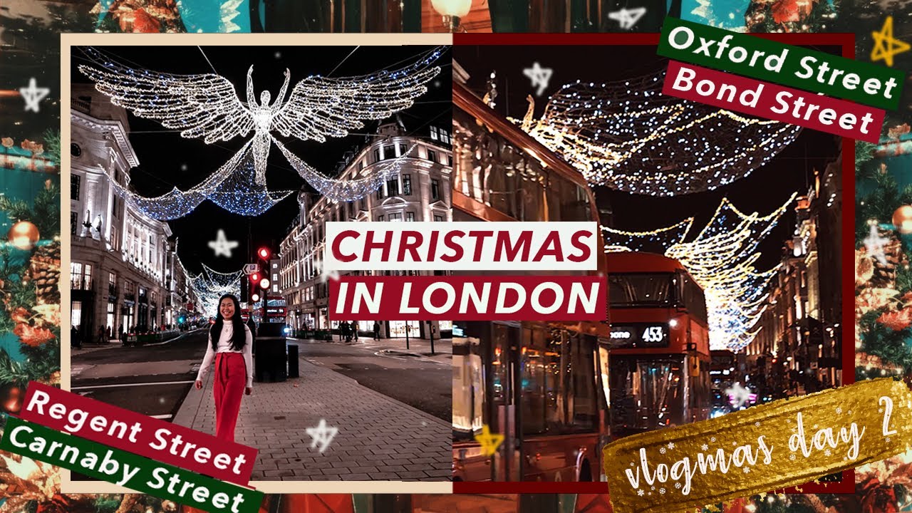 London Christmas Lights 2020: Regent St, Bond St, Oxford St, Carnaby St + Mayfair | VLOGMAS Day 2