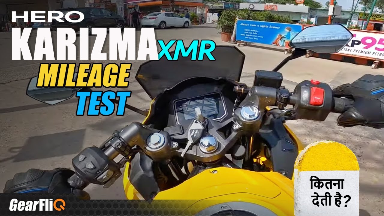 Hero Karizma XMR - Mileage Test | GearFliQ