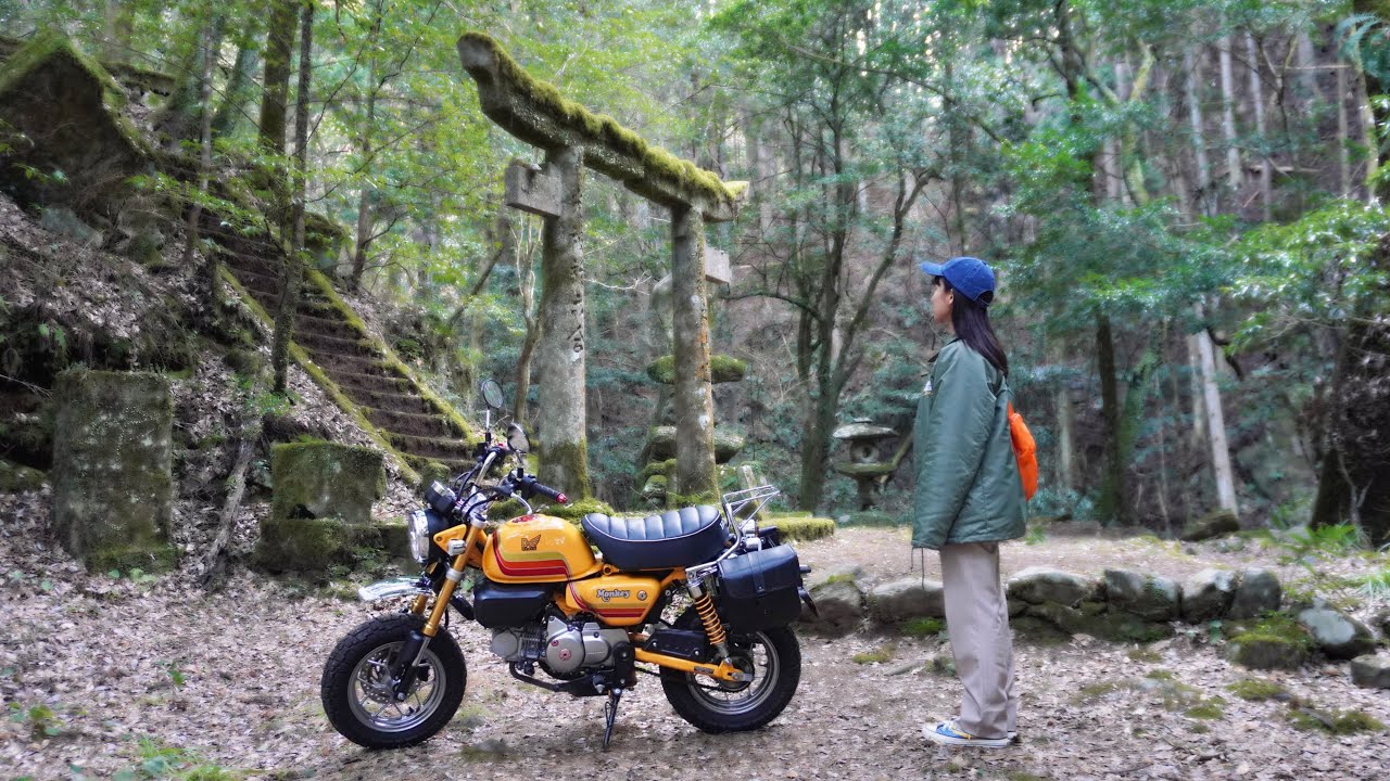 ツーリング中、福岡県の山中に《異世界》すぎる穴場スポット見つけました