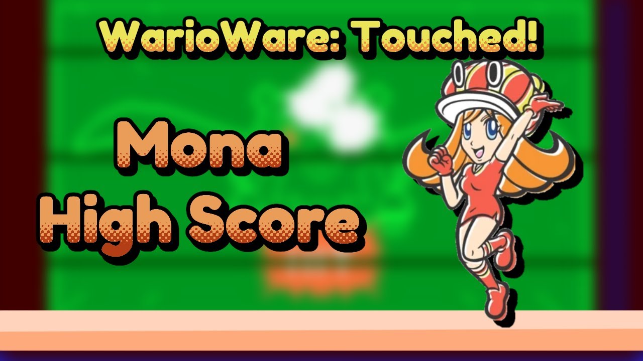 WarioWare Touched! - Cute Cuts (Mona) - High Score Run (100+)