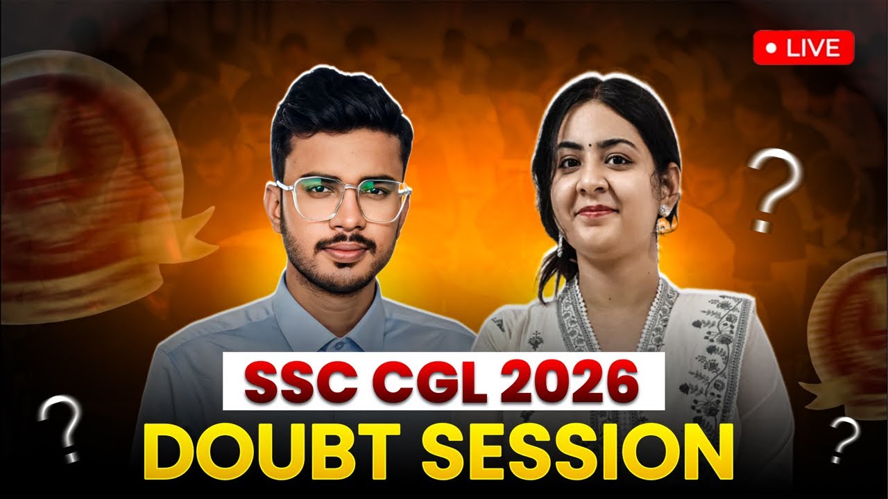 SSC CGL 2026 📌 Target Batch & Live Discussion 🔥 Ft. INSP Pooja