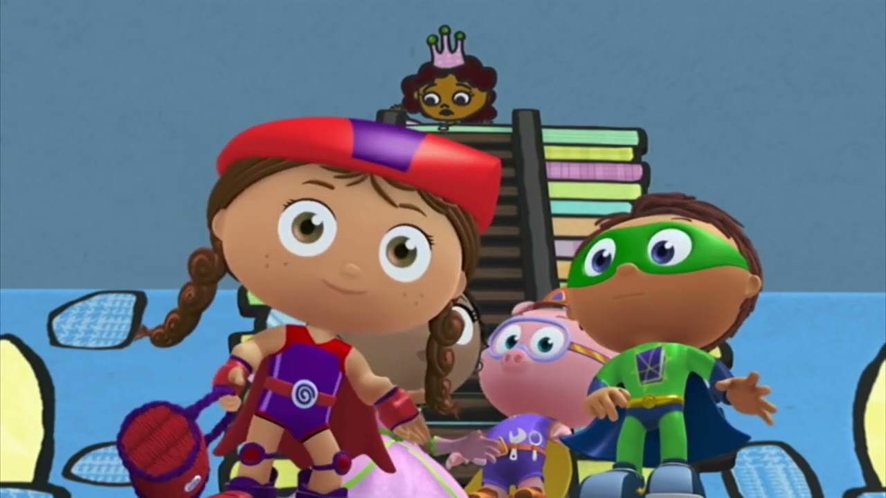 Super Why with The Princess And The Pea | Super WHY! S01 E16