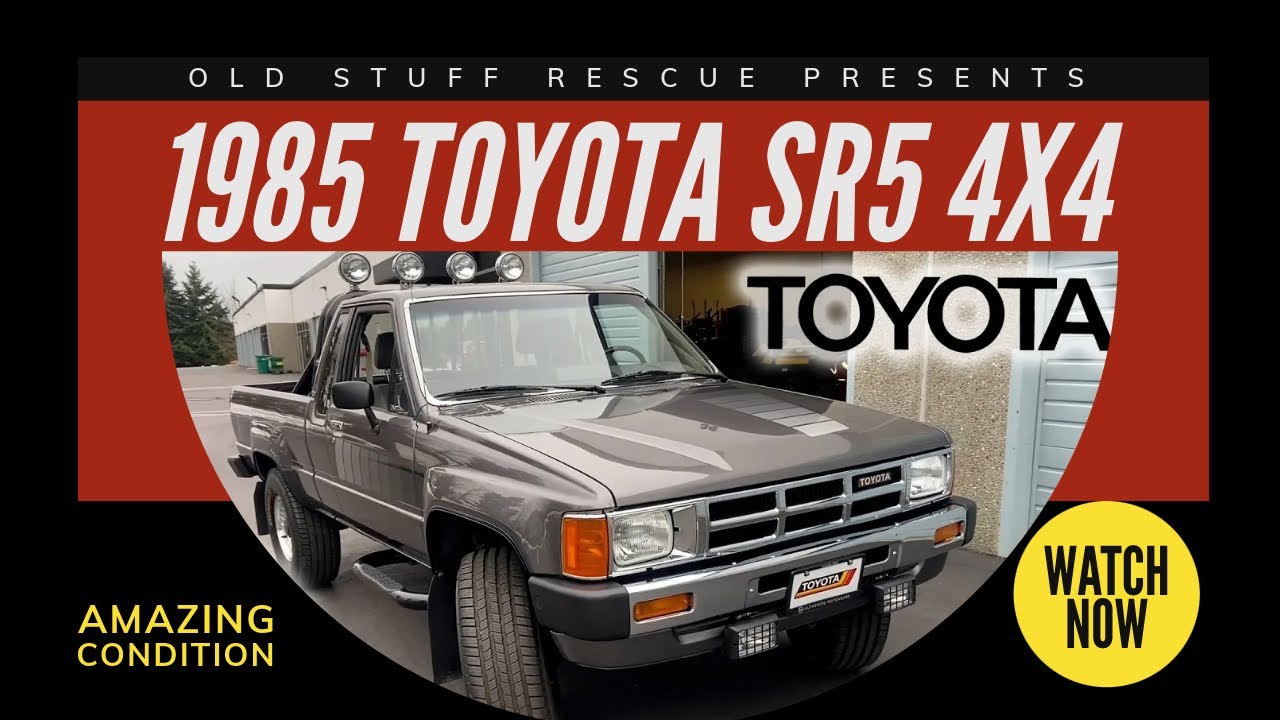 1985 Toyota Xtra Cab SR5 Pickup 4×4  (Like brand New! Museum Quality)