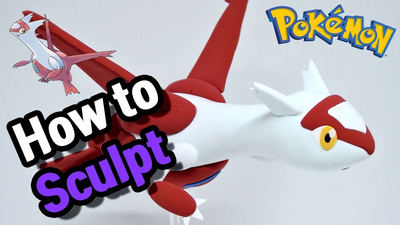 Pokémon Clay Art: Latias Dragon/Psychic Legendary Pokémon!!