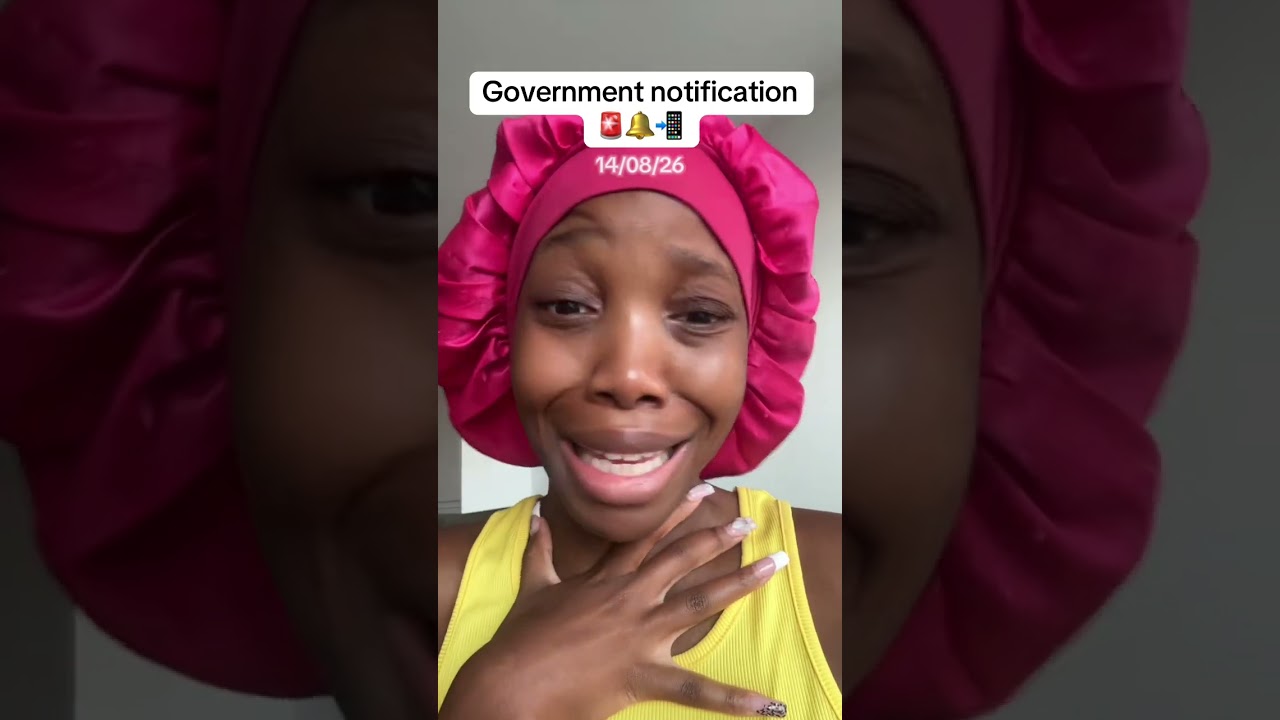 UK government notification 🚨😭 #news #uk #government