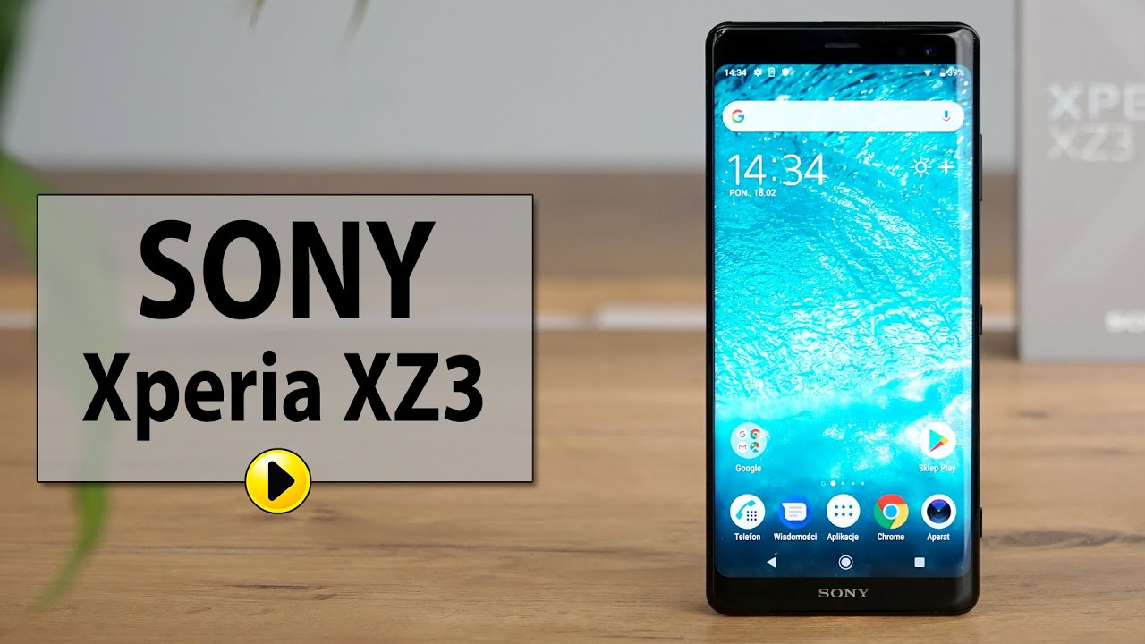 Smartfon SONY Xperia XZ3 Czarny