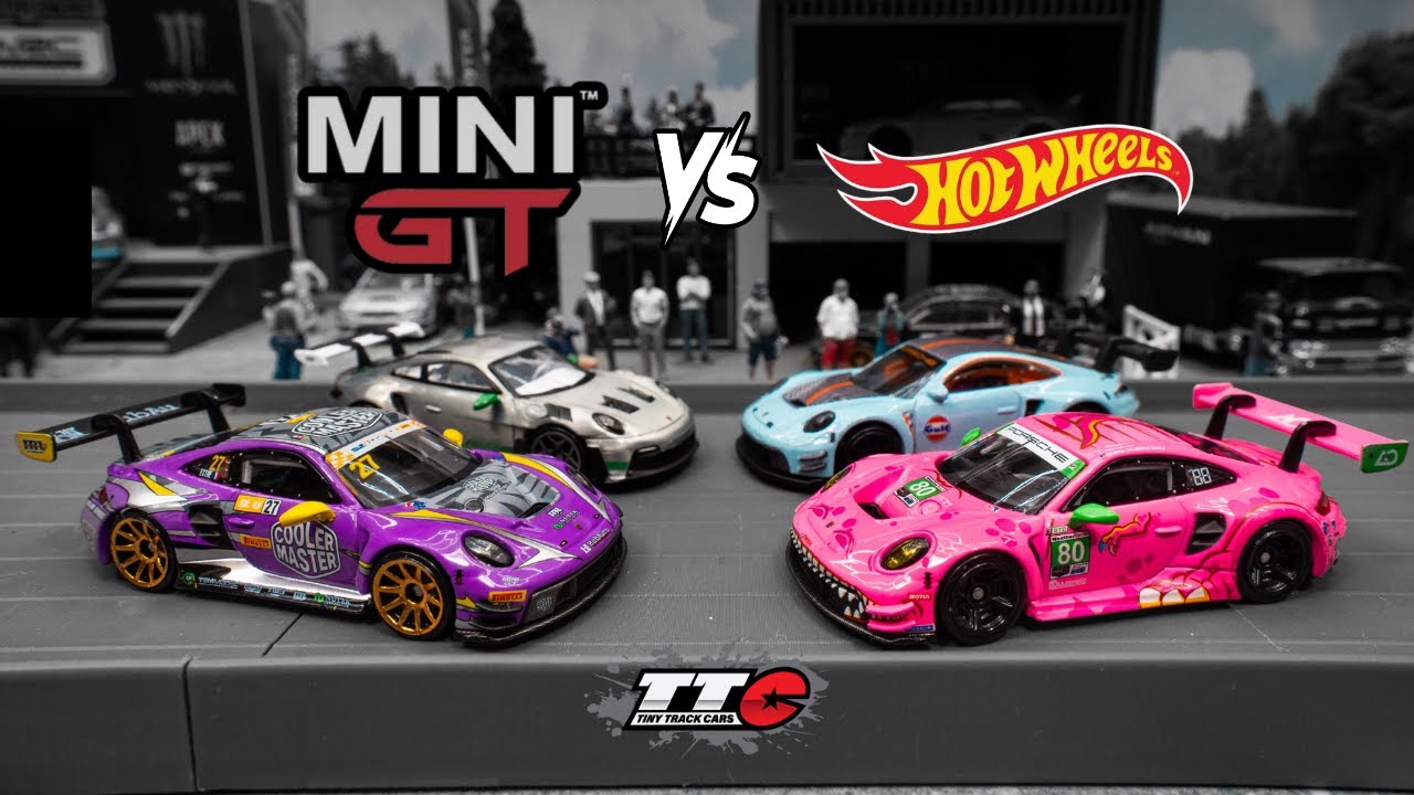 БИТВА БРЕНДОВ. HOT WHEELS ПРОТИВ MINIGT. КТО БЫСТРЕЕ НА ТРАССЕ?